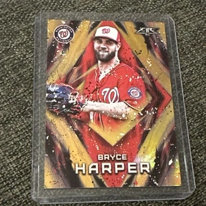 Bryce Harper 2017 Topps Fire #76 arancione 178/299 Washington Nationals-BASEBALL - Foto 1 di 3