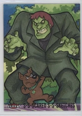 2025 Fleer Scooby-Doo S-S-Scared S-S-Sketches Viskratos Scrappy-Doo SP 1/1 - Image 1 of 2