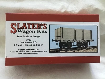 SLATERS O GAUGE 7059 GLOUCESTER P.O. WAGON KIT - UNBUILT - BOXED - Image 1 of 2
