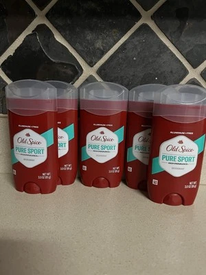 5 Old Spice Pure Sport Desodorante en Barra de Alta Resistencia 3 OZ Foto 1 de 2