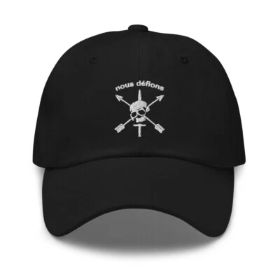 OOGALY Nous Defions Special Forces Hat White Embroidery