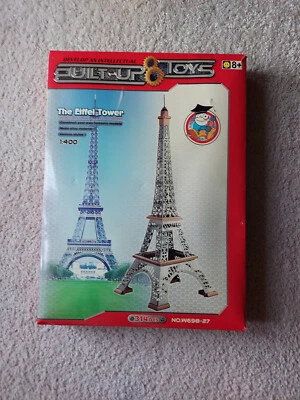 Juguete arquitectónico metal torre eiffel juguetes construidos n.ºw698-27 Foto 1 de 4
