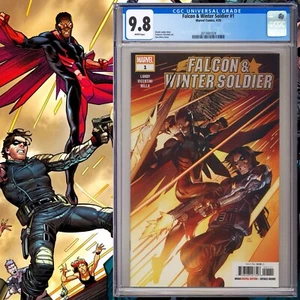 CGC 9.8 Falcon & Winter Soldier #1 2020 White Pages - Picture 1 of 2
