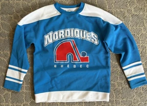 Quebec Nordiques Mighty Mac Sports Youth Small 7-8 Hockey Jersey - Picture 1 of 7