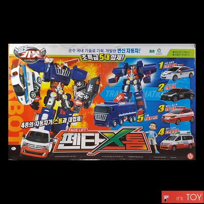 Hello Carbot Penta Storm Pentastorm Transforming Robot Figure 5-Cars Vehicle Toy - Image 1 of 4