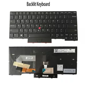 Neuf pour clavier américain rétroéclairé Lenovo Thinkpad T470 T480 1AX569 01AX487 01HX499 - Photo 1/5