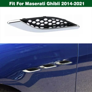 Left Side Fender Air Outlet Vent Cover Grille Trim For Maserati Ghibli 2014-2021 - Bild 1 von 9