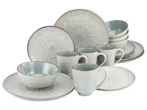Creatable Samarkand Geschirrset 16tlg. (Stein) - B-Ware neuwertig - Afbeelding 1 van 2