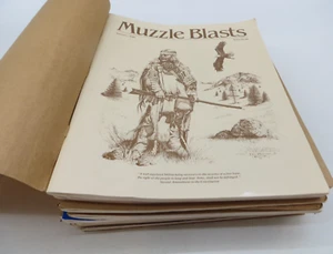 MUZZLE BLASTS Magazine 1985 Full Year lot of 12 Issues hunting firearms outdoors - Picture 1 of 13