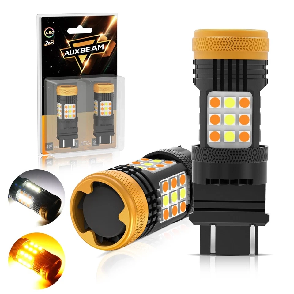 Luces de señal de giro LED AUXBEAM Canbus blanco ámbar para Dodge Ram 1500 2500 3500 Foto 1 de 4