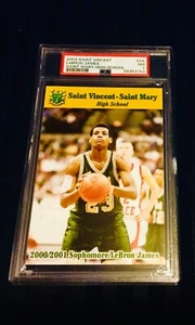 LEBRON JAMES ROOKIE 2003 PSA GRADED (Super Rare) BASKETBALL Saint Vincent Mary 1 - Picture 1 of 4