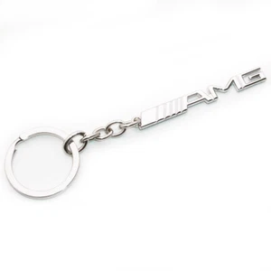 Universal 3D AMG Logo Alloy Car Home Keychain Ring Decoration Gift Emblem Sport - Picture 1 of 4