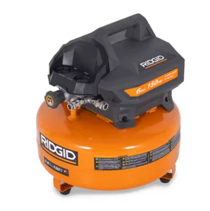 RIDGID 6 Gal. 150 PSI Portable Electric Pancake Air Compressor - Picture 1 of 12