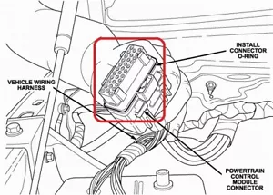 ( 1 ) Genuine Mopar CEH1C420 PCM Harness Connector O-Rings 2003 Ram 5.9L Cummins - Picture 1 of 2