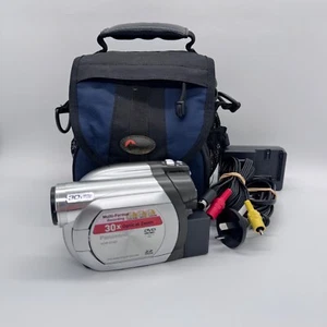 Panasonic VDR-D160 DVD Digital Video Camera Camcorder w/ Charger, Battery, Bag - Imagen 1 de 13