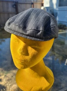 NWT Born to Love Boys Vintage Newsboy Cabbie Driver Hat  Cap Striped Large - Picture 1 of 10