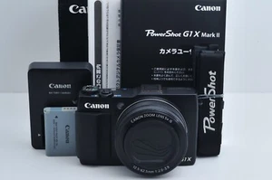 MINT Canon PowerShot G1 X Mark II 13.1MP Digital Camera Black from Japan - Picture 1 of 15