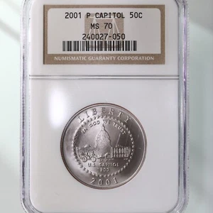2001 P Capitol 50C NGC Certified MS70 - Picture 1 of 4