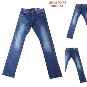 jack e jones jeans uomo slim fit strappati tim original dritto blu Taglia W28L32 - Picture 1 of 7