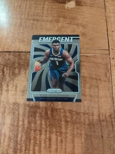 2019-20 Panini Prizm - Emergent #7 Zion Williamson (RC) - Picture 1 of 2