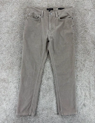 Jean de pana Banana Rebuplic Traveler para hombre 31 caqui calce ajustado académico preppy Foto 1 de 4