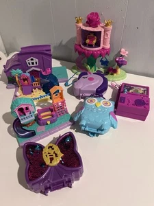 Polly Pocket Lot Of 8 Pieces No Accessories - Picture 1 of 7