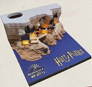 Harry Potter Wizarding World Magic Art Light Up Castle Sticky Notes *no box - Picture 1 of 4