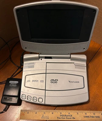 Reproductor de DVD portátil Venturer PVS1262 Foto 1 de 4