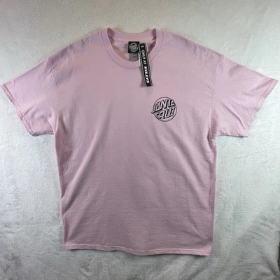 Camiseta masculina Santa Cruz rosa nova com etiquetas tamanho XL extra grande Tilly’s  - Imagem 1 de 4