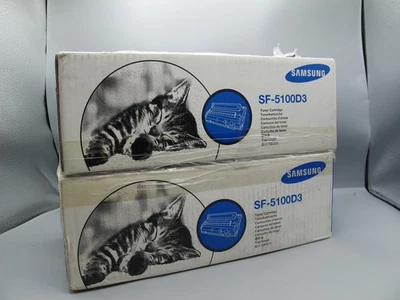 正品 未拆封 2 包 三星 SF-5100D3 黑色 碳粉盒(免费送货) — 第 1/4 张图片