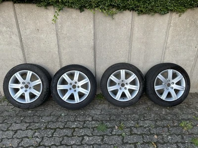 Audi A3 8P Kompletträder Mit Original 16 Zoll Alufelgen Grau mit Reifen - Bild 1 von 4