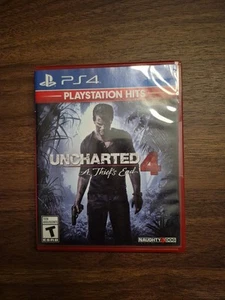 Uncharted 4: A Thief's End Playstation Hits (Sony PlayStation 4, 2016) PS4 - Picture 1 of 1