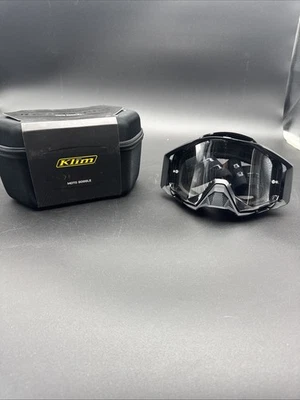 Óculos de proteção Klim Radius Pro Moto onda de fogo transparente 3059-000-000-000 - Imagem 1 de 4