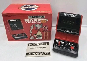 1983 Nintendo Mario's Cement Factory Game & Watch Table Top Game With Box EUC - Bild 1 von 14