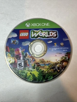 LEGO Worlds (Microsoft Xbox One, 2017) Disc Only TESTED - Image 1 of 2