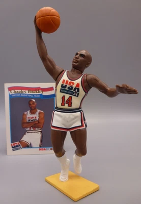 1992 EE. UU. DREAM TEAM ALINEACIÓN INICIAL SLU FIGURA CHARLES BARKLEY SUNS Foto 1 de 4