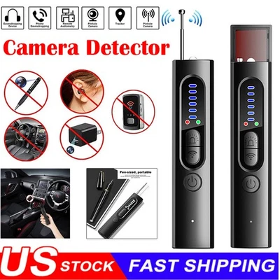 Detector de Cámara Oculta Portátil, Detector de Cámara, Anti Espía, Detector Rastreador GPS Foto 1 de 4