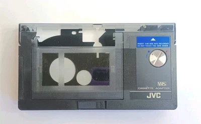 JVC VHS磁带适配器型号#C-P3U转换VHS-C以VCR播放 — 第 1/4 张图片