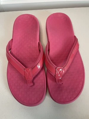 Sandalias de orthaheel VIONIC Tide II con puntera de cuero ROSA talla 9,5 Foto 1 de 3