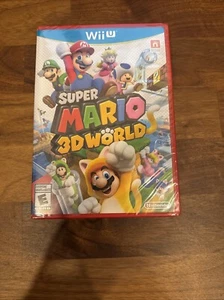 Super Mario 3D World (Nintendo Wii U, 2013) Red Case Sealed Brand New - Picture 1 of 2