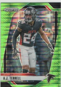 2024 Panini Prizm - Neon Green Pulsar Prizm #15 A.J. Terrell - Picture 1 of 2
