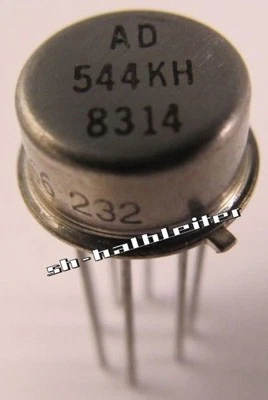 2 Stück - AD544KH - Analog Devices - High Performance BiFET OP - TO99 - Image 1 of 2