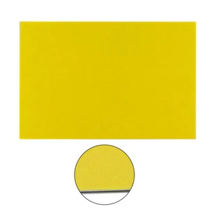 Golpeador de bajo de guitarra estadounidense material placa de hoja en blanco 430x290x2,3 mm amarillo 4 capas - Imagen 1 de 6