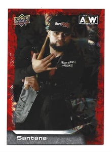 /299 Dynamite 2022 Upper Deck AEW #22 Santana All Elite Wrestling Card WWE Mike - Picture 1 of 2