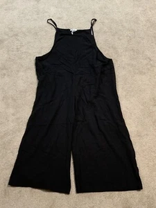 Mono Jersey Imayondia Pierna Ancha Mujer Talla 3XL Negro Tejido Lagenlook Artístico - Imagen 1 de 16