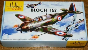 Heller 80211 : BLOCH 152 -C1 Franz. Jagdflugzeug WW II Museumsedition-Kit 1:72 - Picture 1 of 2