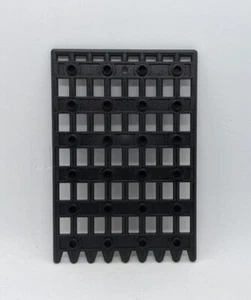 Lego Kingdom Black Door 1 x 8 x 12 Castle Gate Portcullis 89519 - King's Castle - Picture 1 of 3