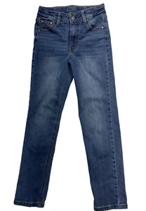 Art Class Girls High Rise Straight Leg Jeans Size 10 Medium Wash W22xL24 - Picture 1 of 10