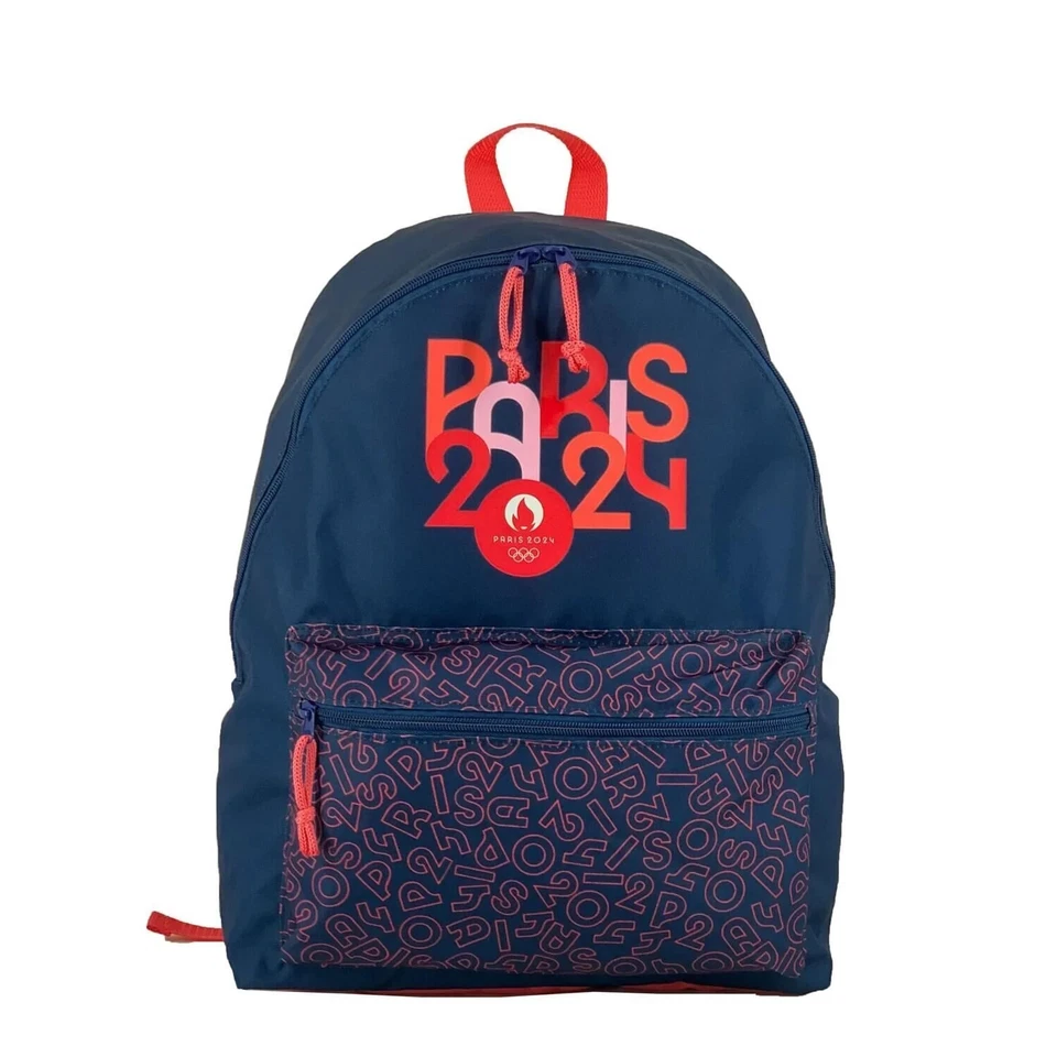 Sac à dos JO -Jeux Olympiques PARIS 2024- Rose- Neuf - Photo 1/3