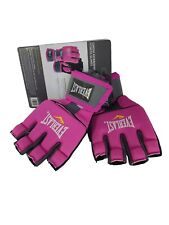 Everlast Cardio Pink Kickboxing Fitness MMA Training Women's Gloves Size S/M